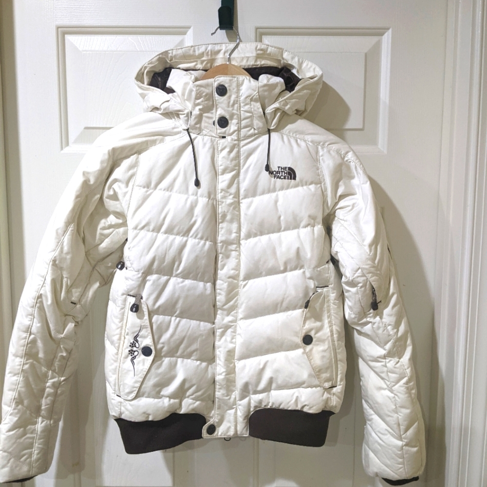 Northface Down Ski/snowboard Jacket 600 count Size S/Recco Tech